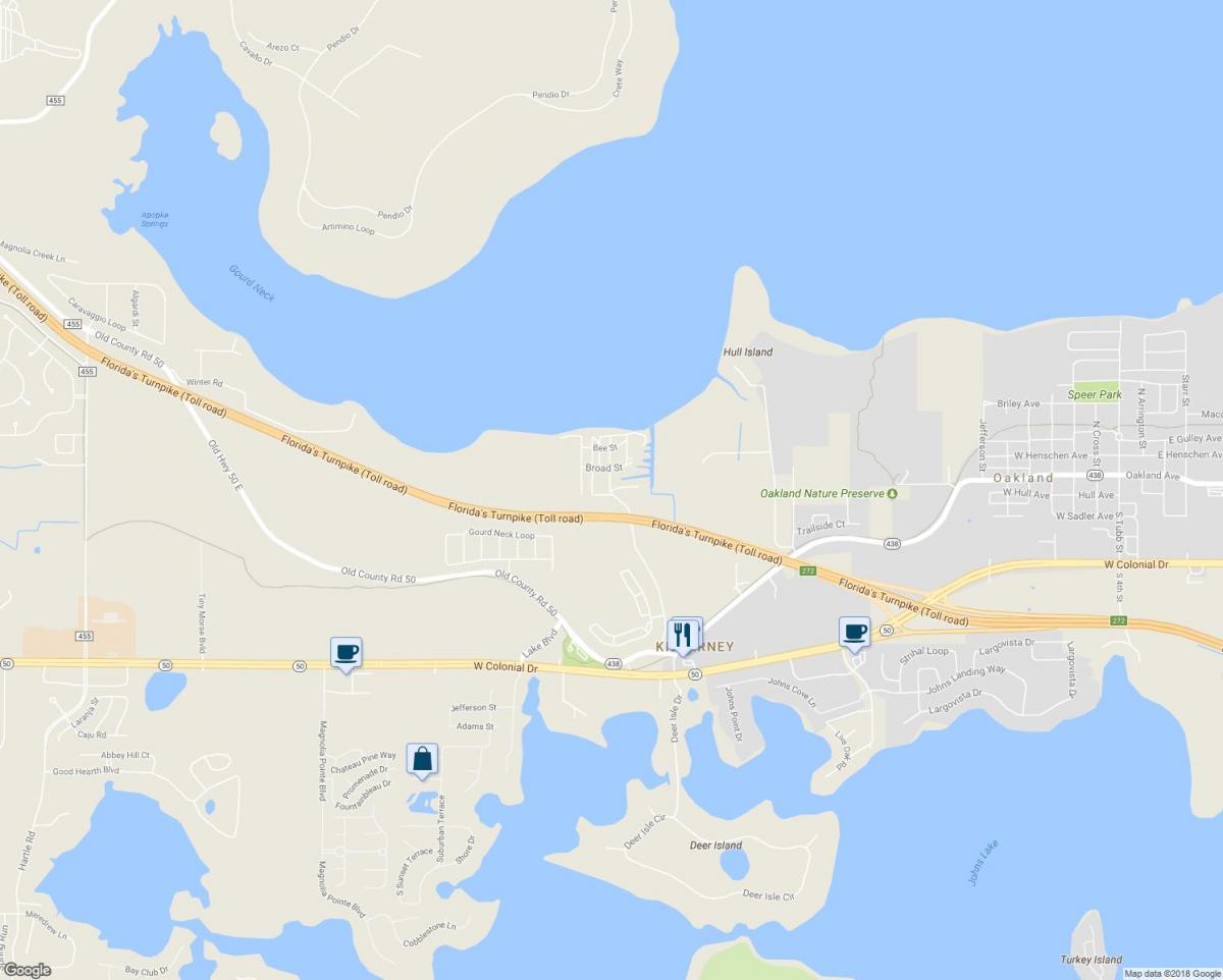 карта на killarney градини