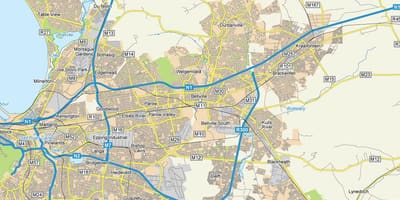 Bellville Кејп Таун мапа
