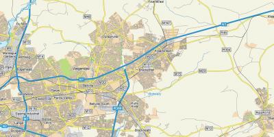 Карта на brackenfell Кејп Таун