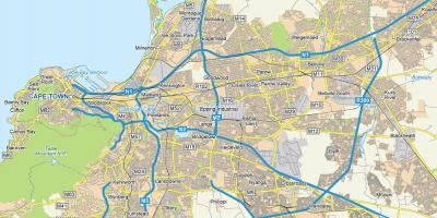 Карта на epping Кејп Таун