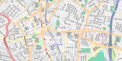 Карта на lansdowne Кејп Таун