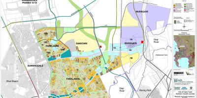 Карта на parklands Кејп Таун 