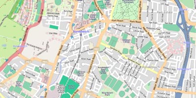 Карта на rondebosch Кејп Таун