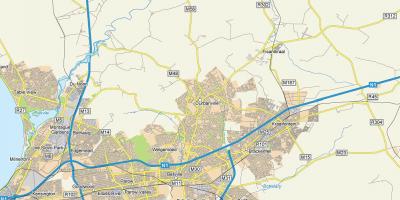 Карта на uitzicht durbanville