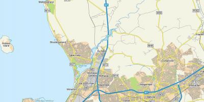 Карта на dunoon Кејп Таун