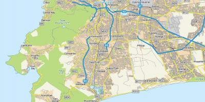 Карта на улица сајтот на plumstead Кејп Таун